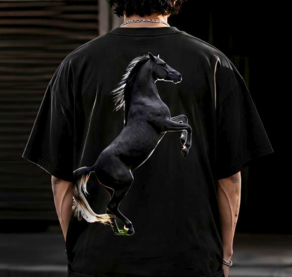 Stallion Unisex Oversized Standard T-Shirt