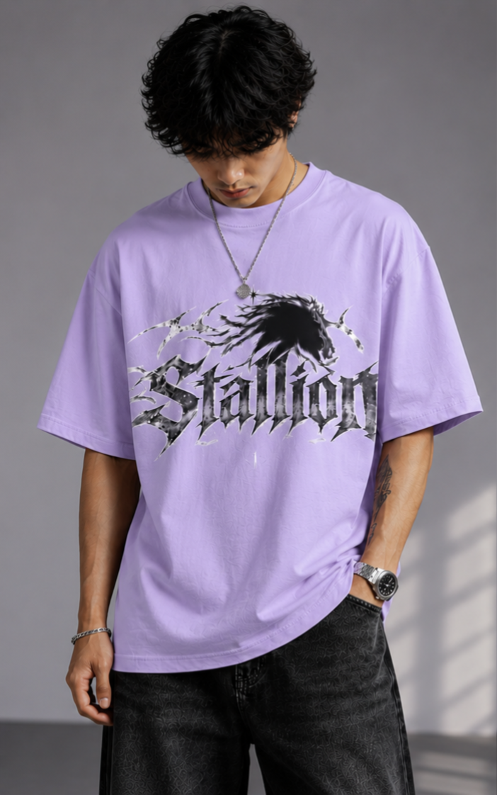 Stallion Unisex Oversized Standard T-Shirt