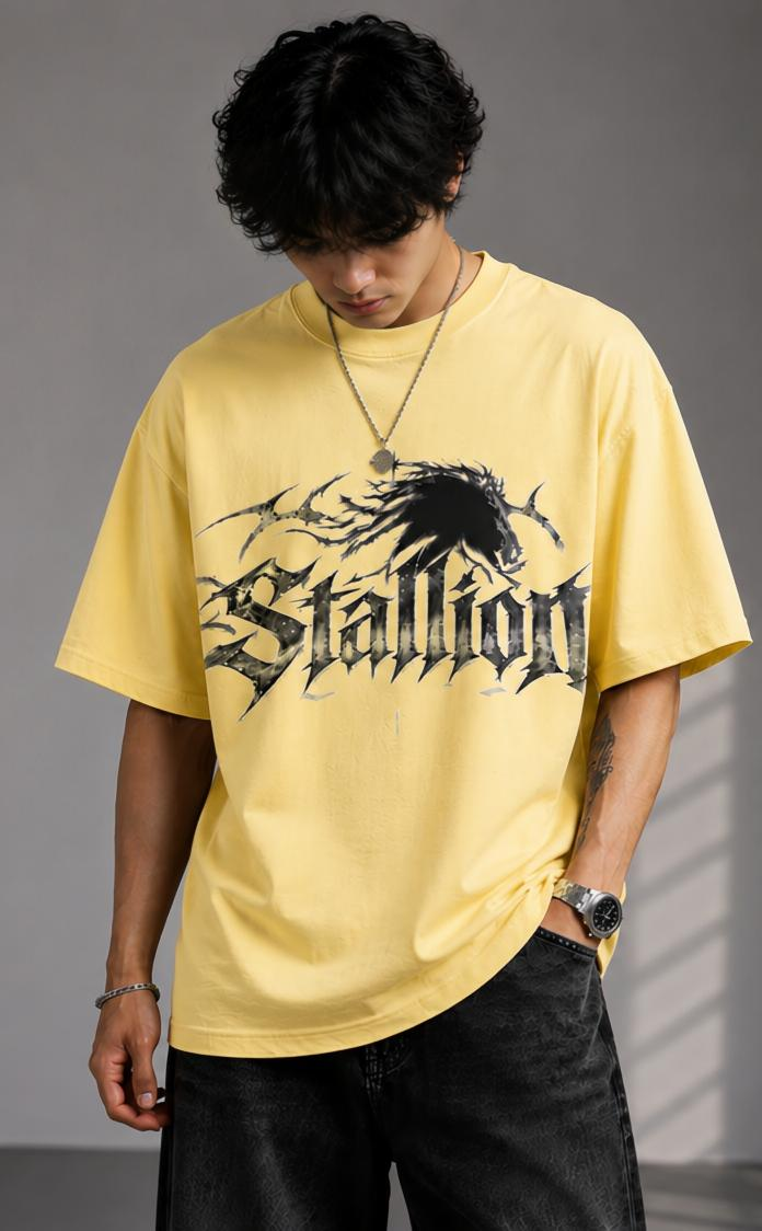 Stallion Unisex Oversized Standard T-Shirt