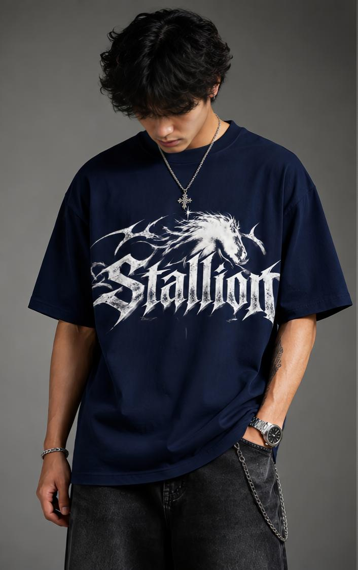 Stallion Unisex Oversized Standard T-Shirt