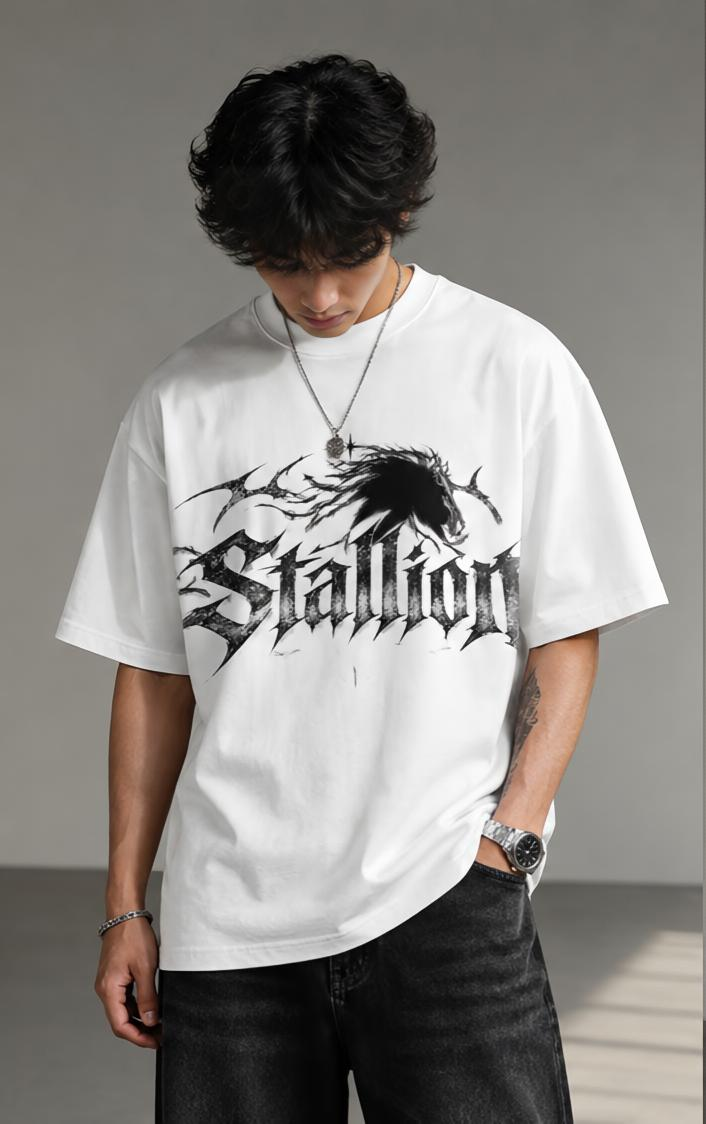Stallion Unisex Oversized Standard T-Shirt