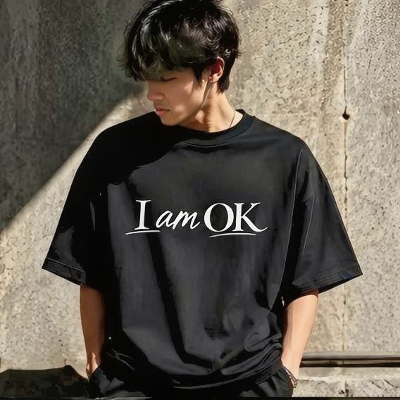 I am Ok Unisex Oversized Standard T-Shirt