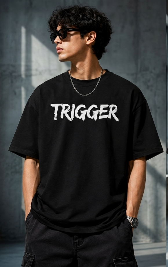 TRIGGER Unisex Oversized Standard T-Shirt