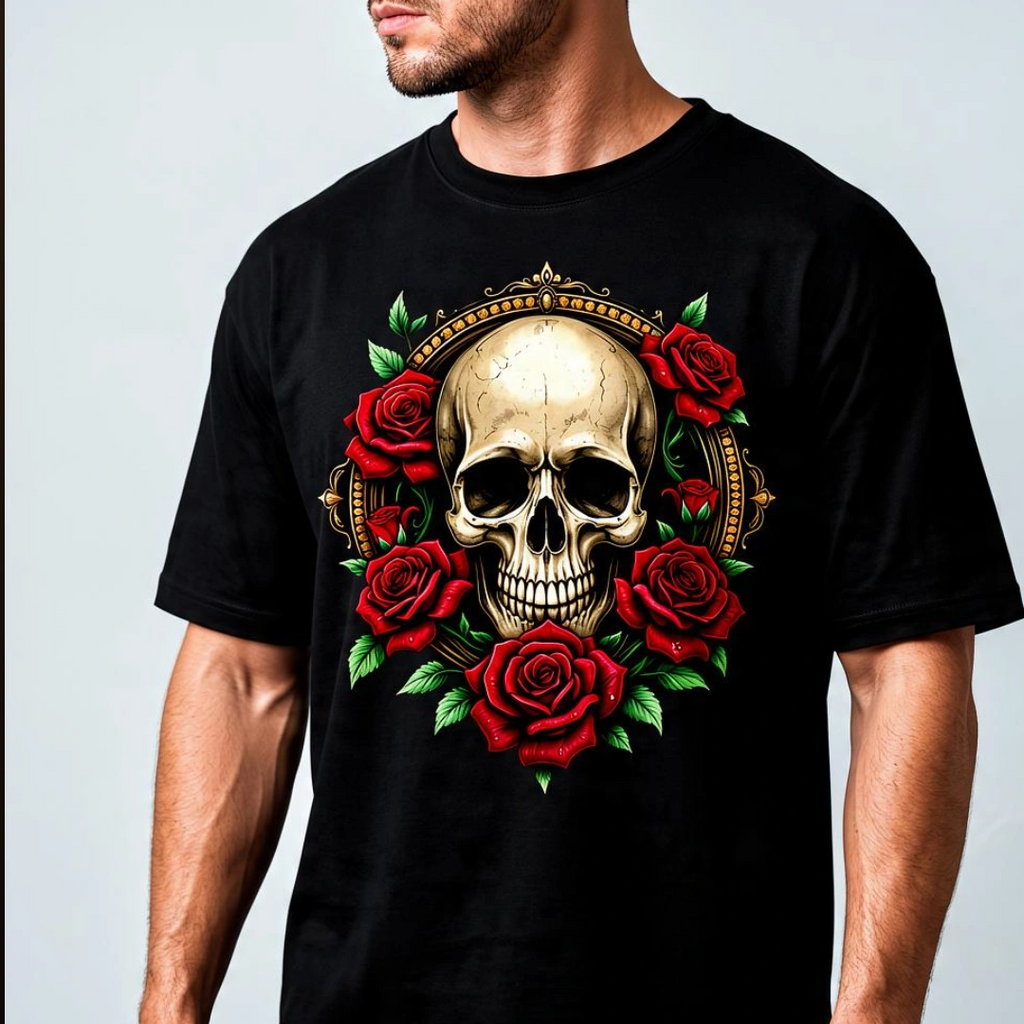 Skull Unisex Oversized Standard T-Shirt